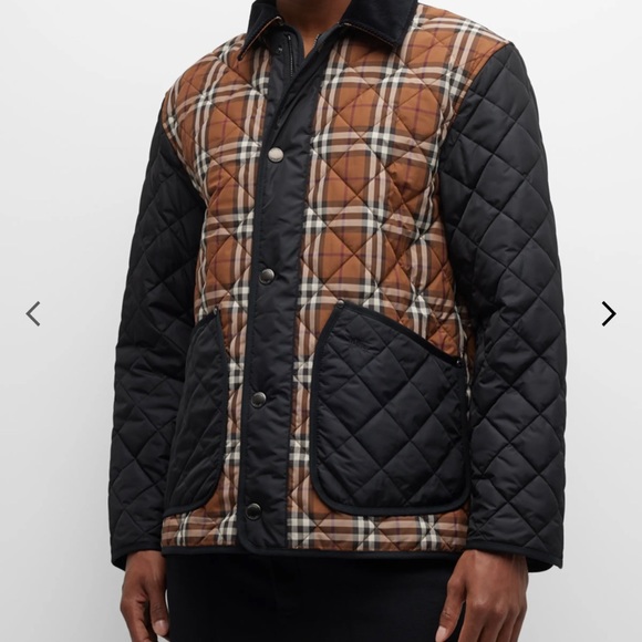 Burberry
Men's Weavervale Check Quilted Jacket size L - Picture 8 of 9